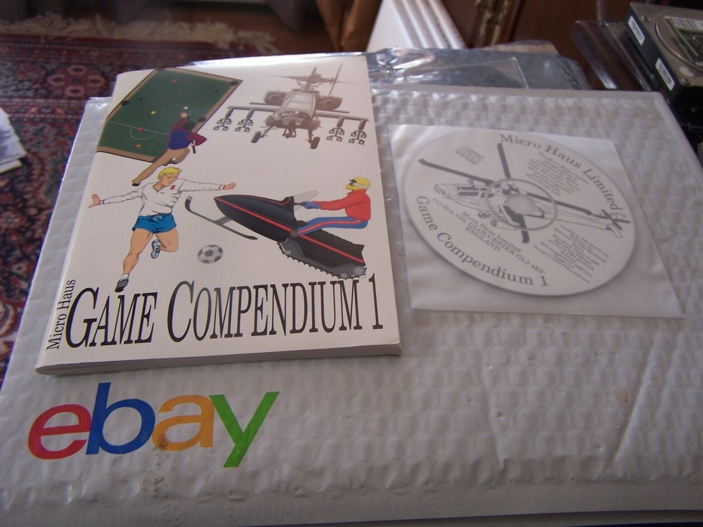 Micro Haus Game Compendium CD - 1986-1990 - New Old Stock