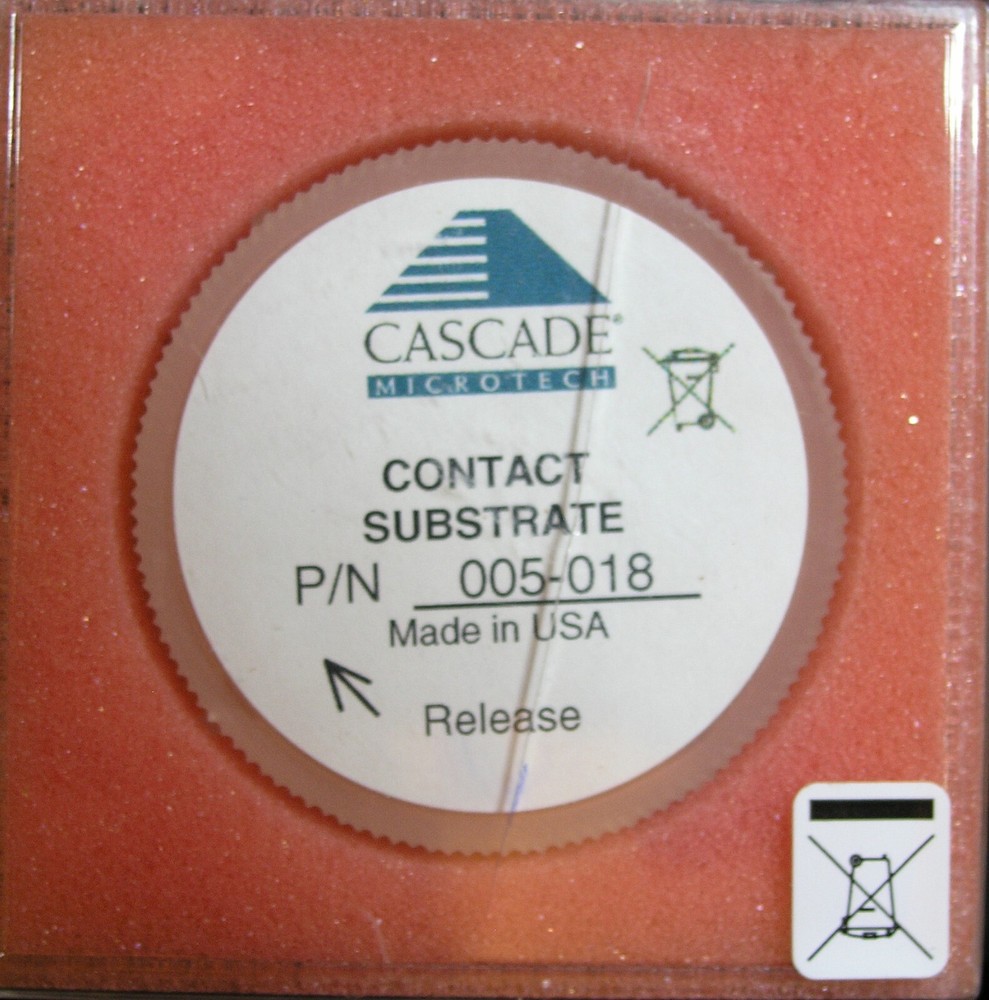 Cascade Microtech Standard Impedance Contact Substrate P/N 005-018