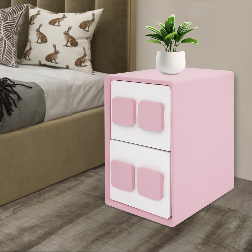 Modern Minimalist End Table, Bedside Table for Bedrooms, Modern Nightstand