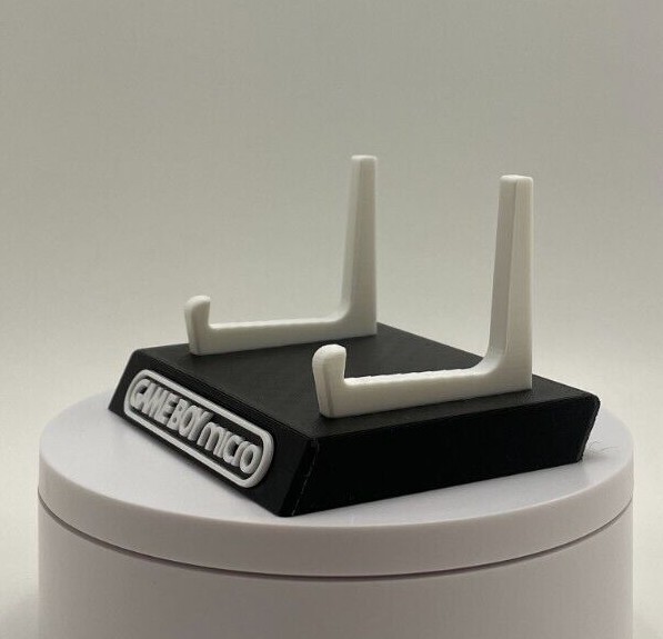 Game Boy Micro Display/Stand/Holder - DISPLAY ONLY (Customize Colors)