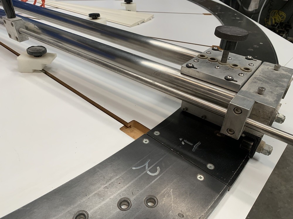 Arch Top Drilling Table AVBCO Shutters Manufacturing Motor 9-adjusting Knobs