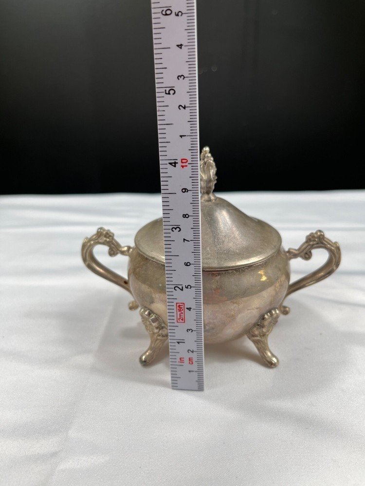 Antique Silver Plated Tea Set SKU 7380