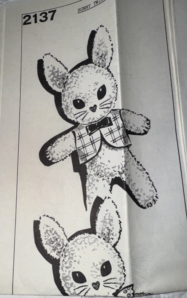 Vintage Plushy, Stuffed Mail Order Patterns ~Original~