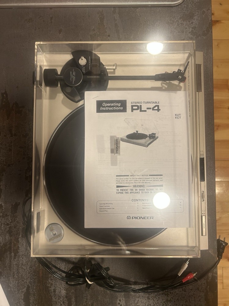 Pioneer PL-4 Turntable