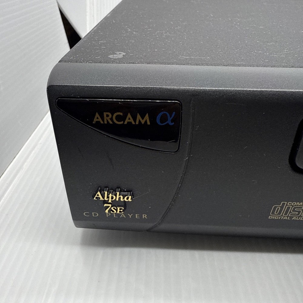 Arcam Alpha 7SE Compact Disc CD Player Separate Grey/ Black Working No Remote