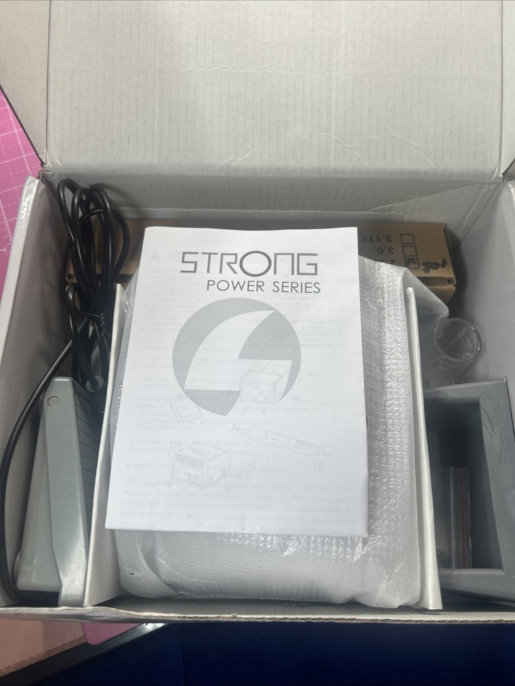 Strong Control Box Micro Motor 65W Machine Nail Drill Pedal Tools Open Box