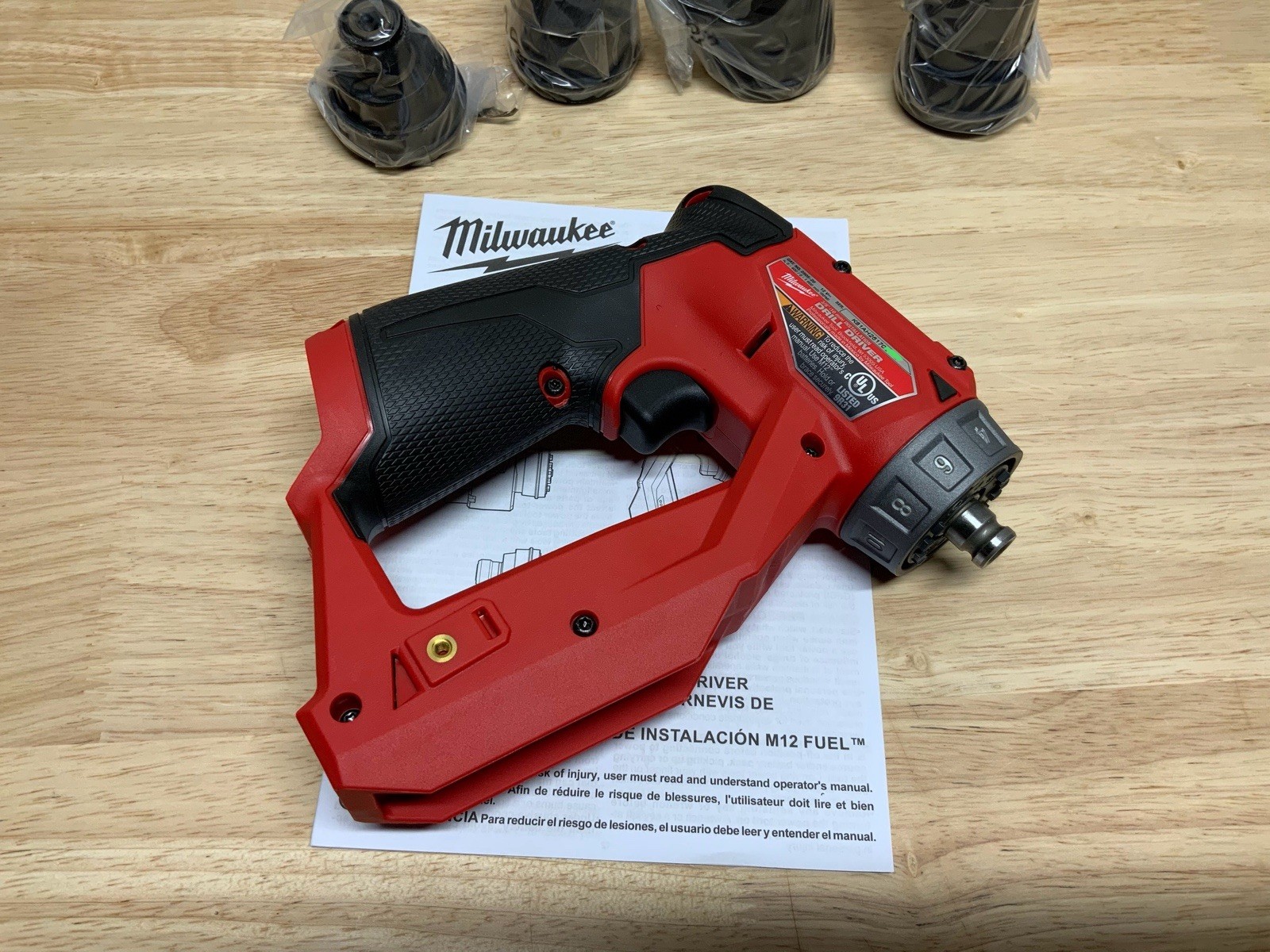 Milwaukee 2505-20 M12 FUEL 4-in-1 Installation Drill Driver - NEW FROM KIT