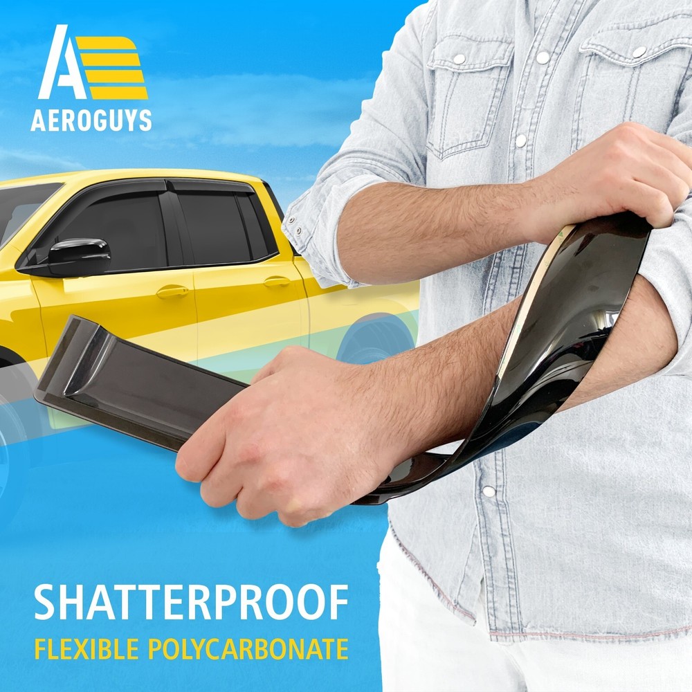 Side Window Deflectors Rain Guards for 2017-2025 Honda Ridgeline