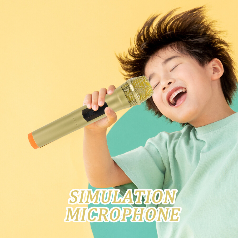 Microphone Prop Simulated Microphone Pretend Microphone Toy Role Play Microphone