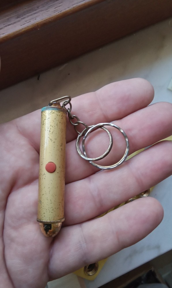 Laser Point Laser Pointer *NOT WORKING*Not Functioned Gold 1990