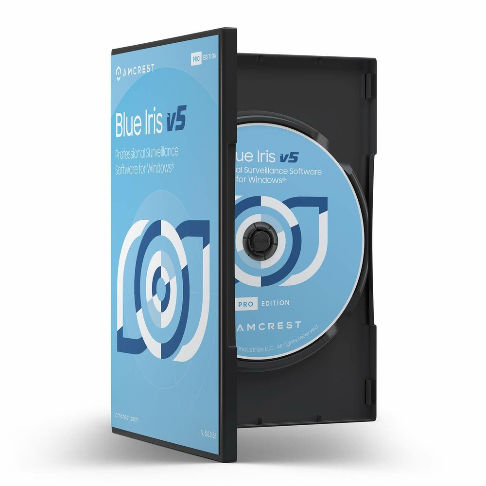 Amcrest Blue Iris Professional Version 5 - Supports Many IP Camera Brands