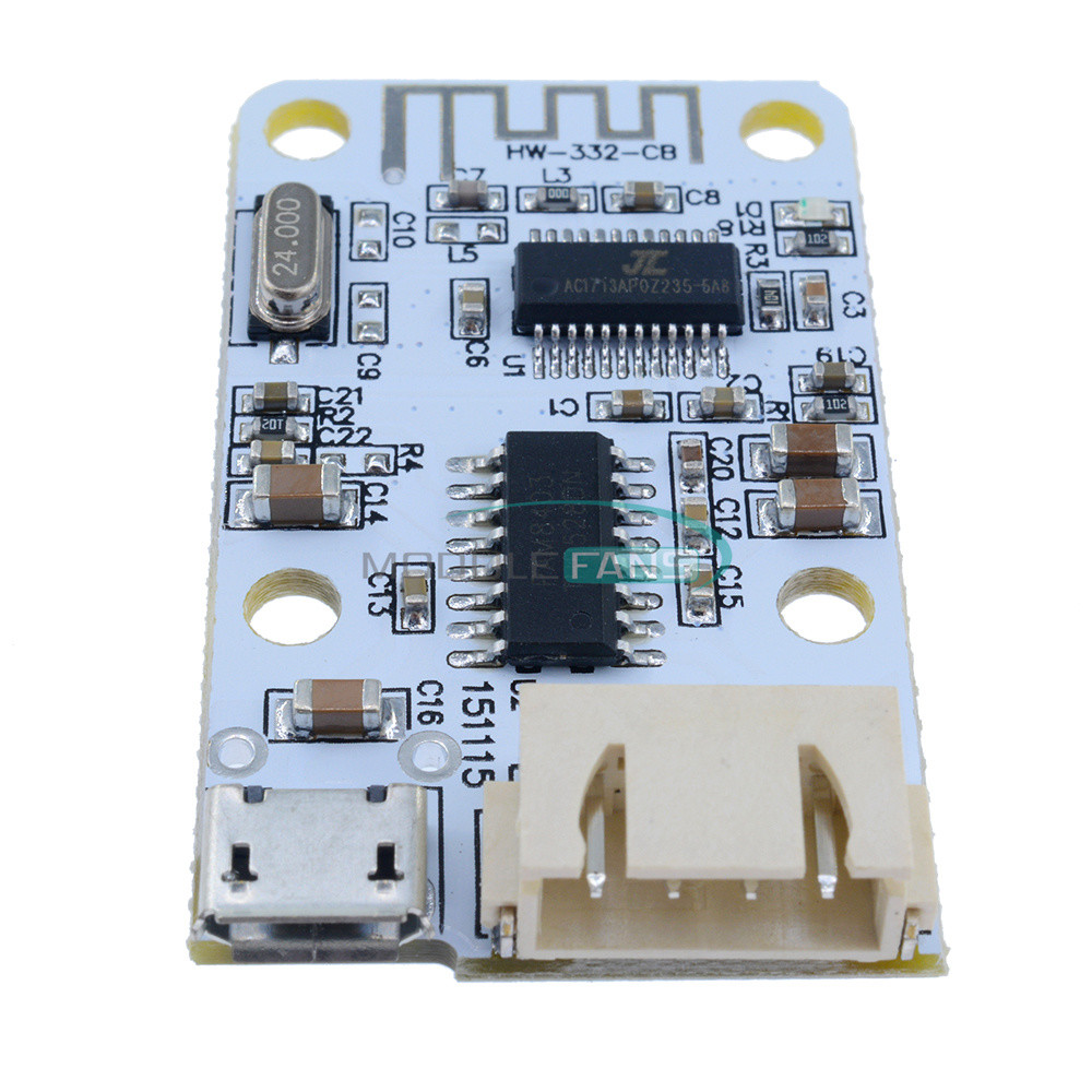 Bluetooth Audio Receiver Digital Power Amplifier Board Module 3W+3W  DC5V