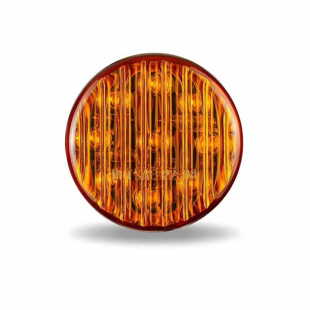 TLED-2A 2" Round Amber LED (9 Diodes)