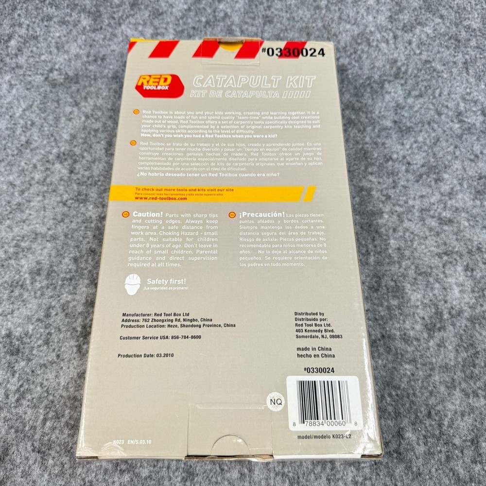 Red Toolbox Catapult Kit Level 2 For Ages 8+