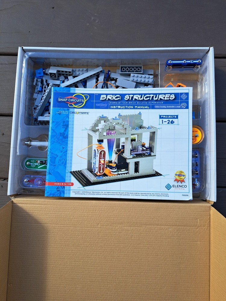 Elenco SC- BRIC 1 Snap Circuits Bric: Structures Kit