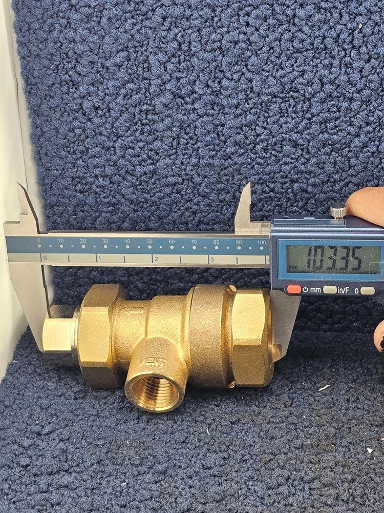 CALEFFI 573 Dual Check Backflow Preventer With Atmospheric Vent DN15