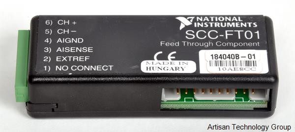 NI SCC-FT01 Feed Through Component