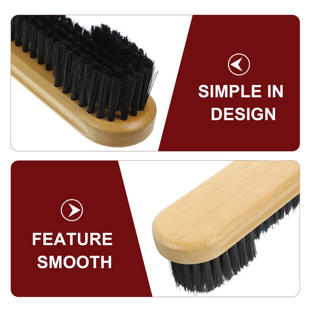 Pool Table Brush Wooden Nylon Billiard Table Cleaning Tool For Pool Tables