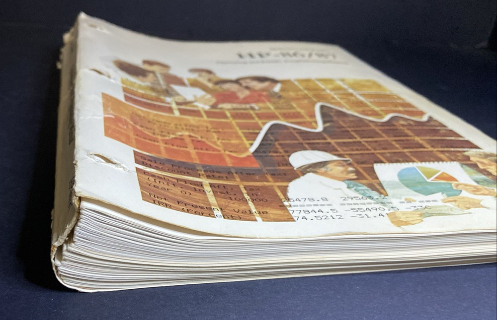 Hewlett Packard HP 86/87 Operating and BASIC Programming Manual Vintage