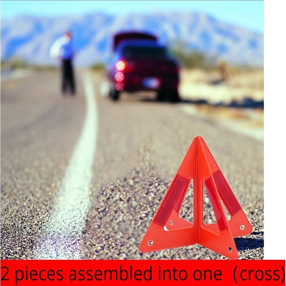 Large Car Triangle Reflective Road Breakdown Safety Signs