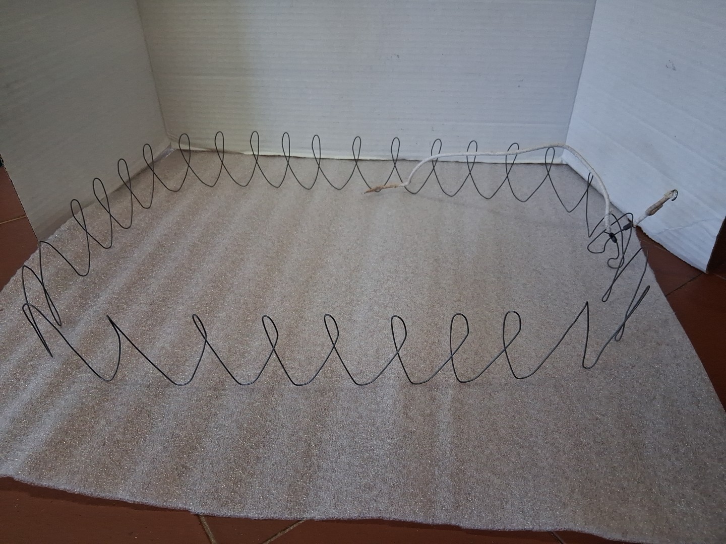 Vtg Side Heating Element For  General Electric Roaster 123C19  Replacement Part