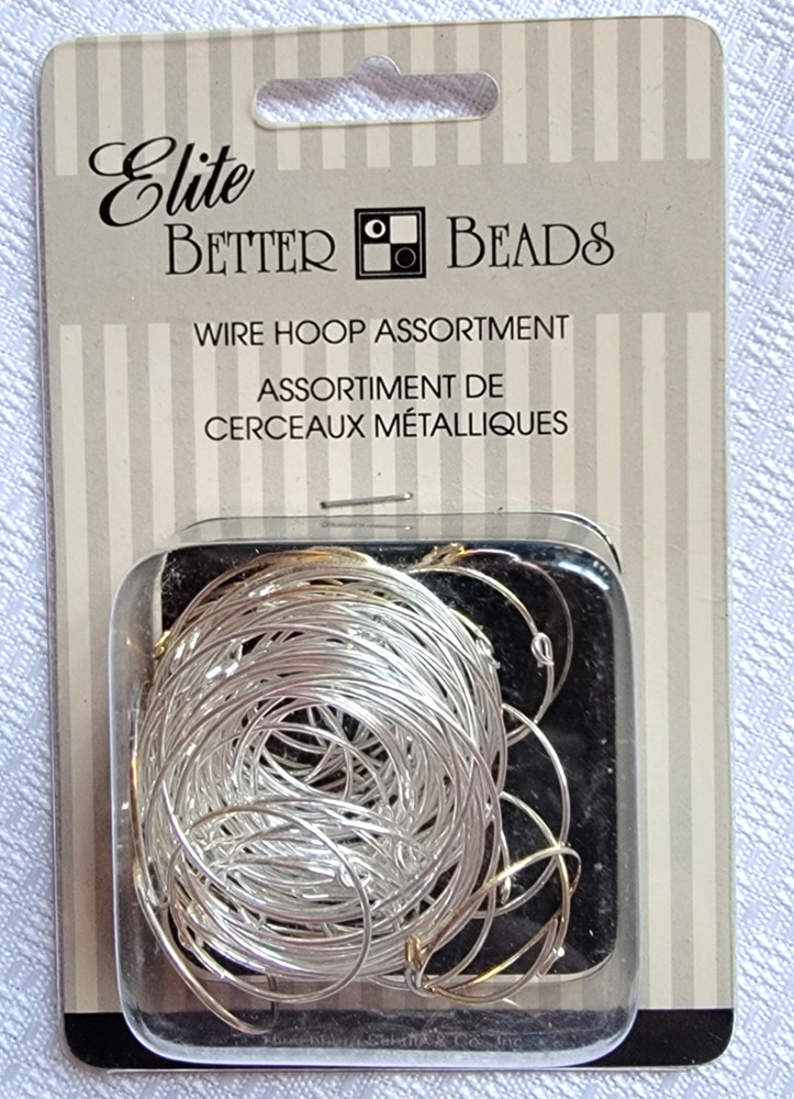 Better Beads Elite Wire Hoop Assortment 60pcs NIB