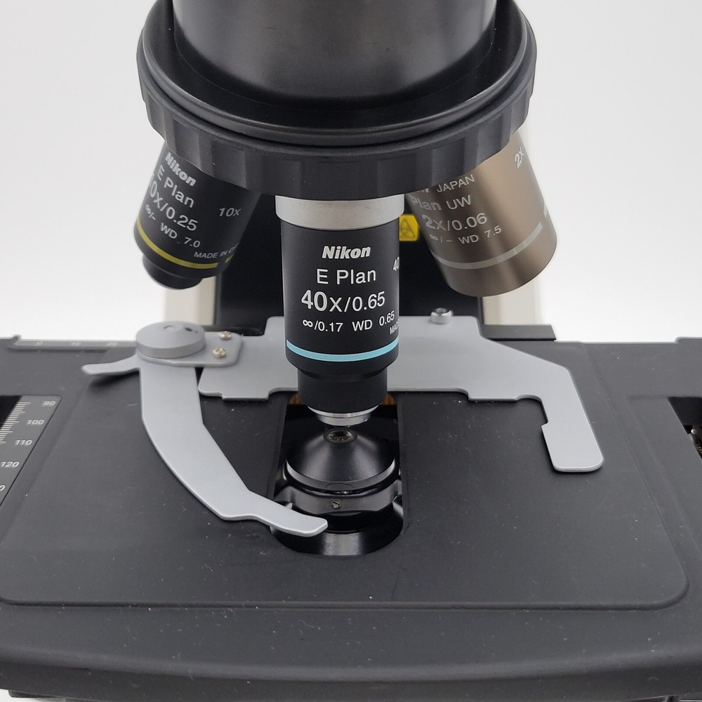 Nikon Microscope E200 LED with 2x and Tilting Ergo Head for Pathology