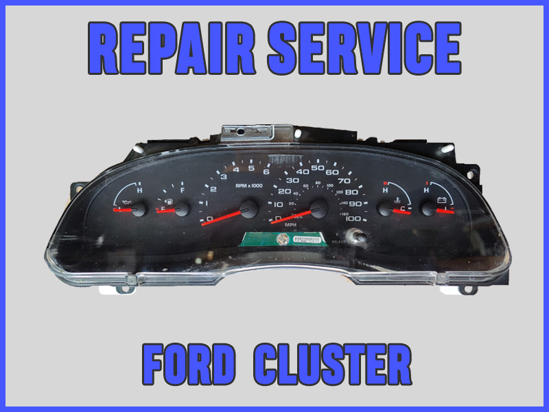 FORD E150 E250 E350 E450 2004-2008 INSTRUMENT CLUSTER REPAIR SERVICE