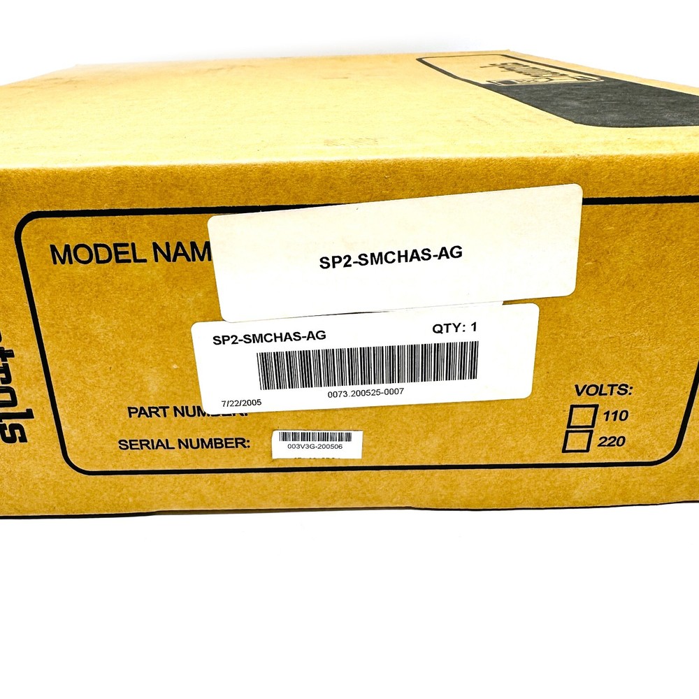 SP Controls SP2-SMCHAS-AG Small Chassis Mini SmartPanel Projector Control Gold