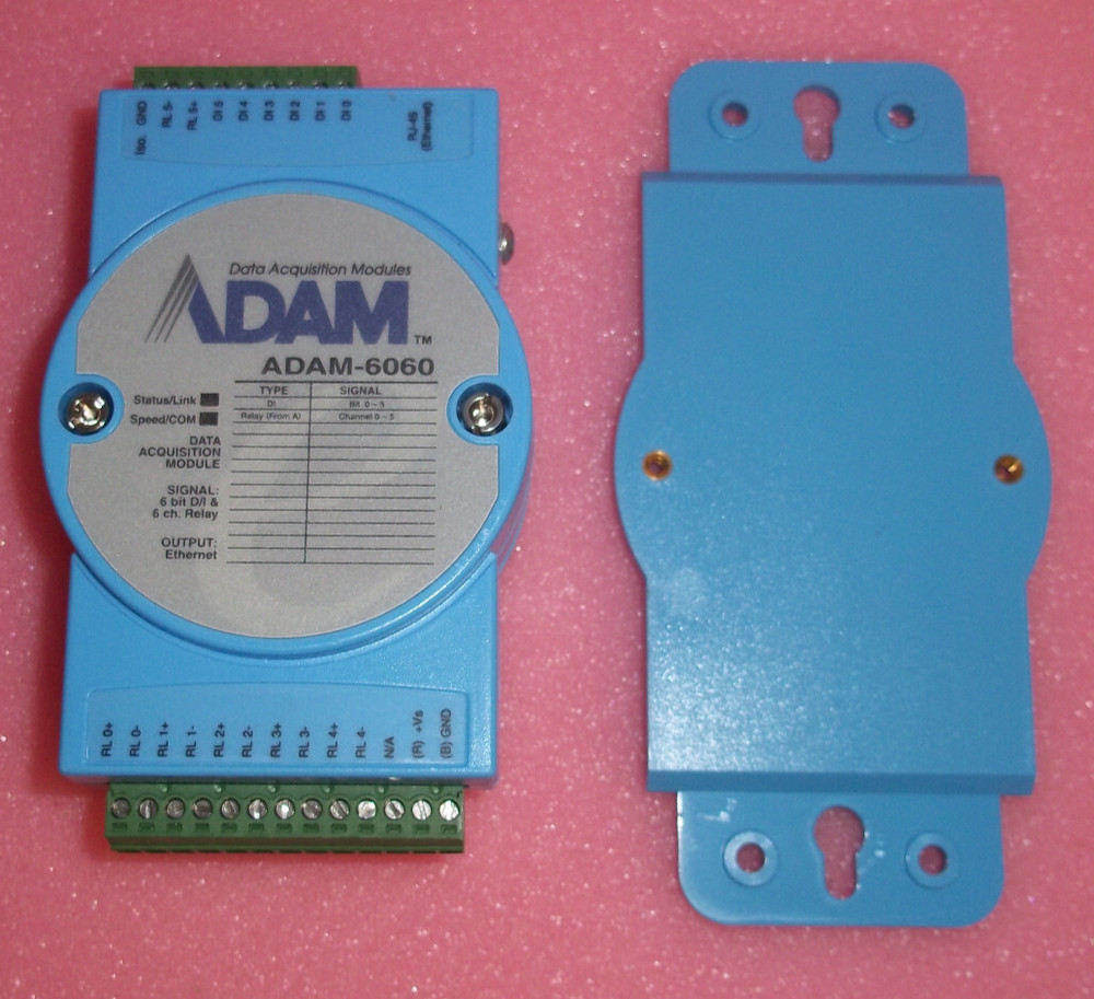 Advantech ADAM-6060 Data Acquisition Modules 6 bit D/I & 6 Ch Relay