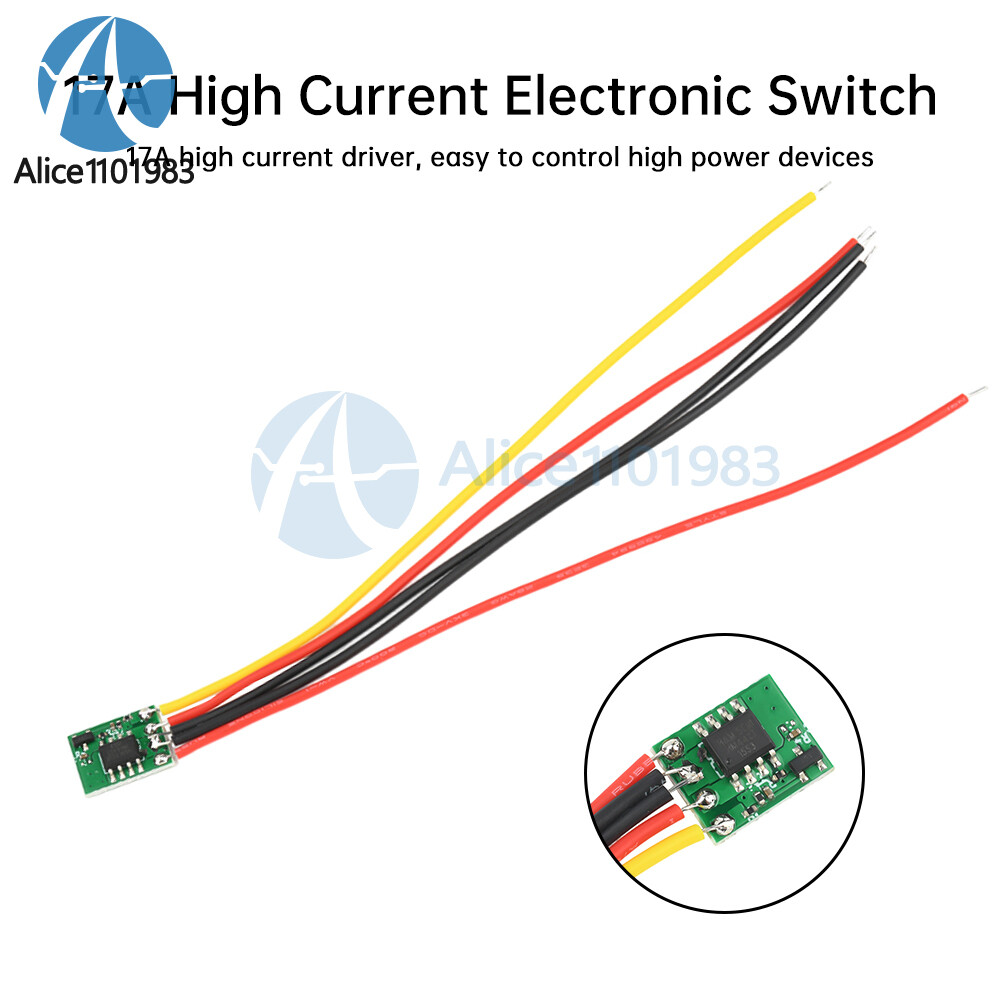 10* High & Low Signal Control 17A High Current Electronic Switch Driver Module