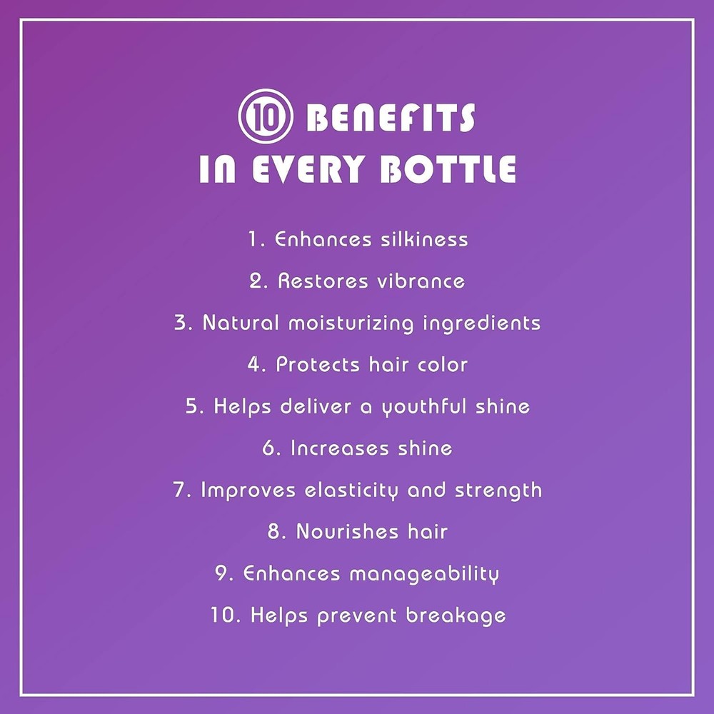 It's a 10 Miracle Silk Shampoo 1 Liter