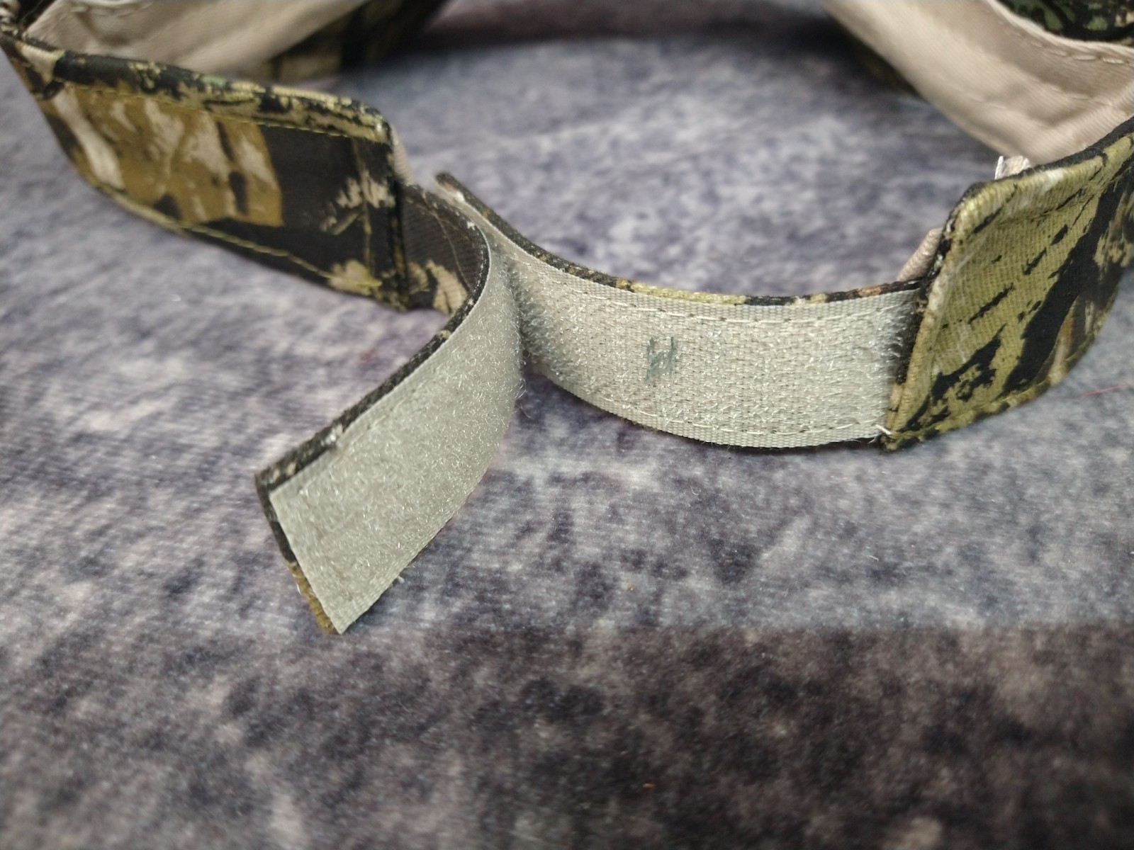 Camouflage Visor Hat Adjustable Unisex Hunter Camo Print Cap Golf Tennis Outdoor