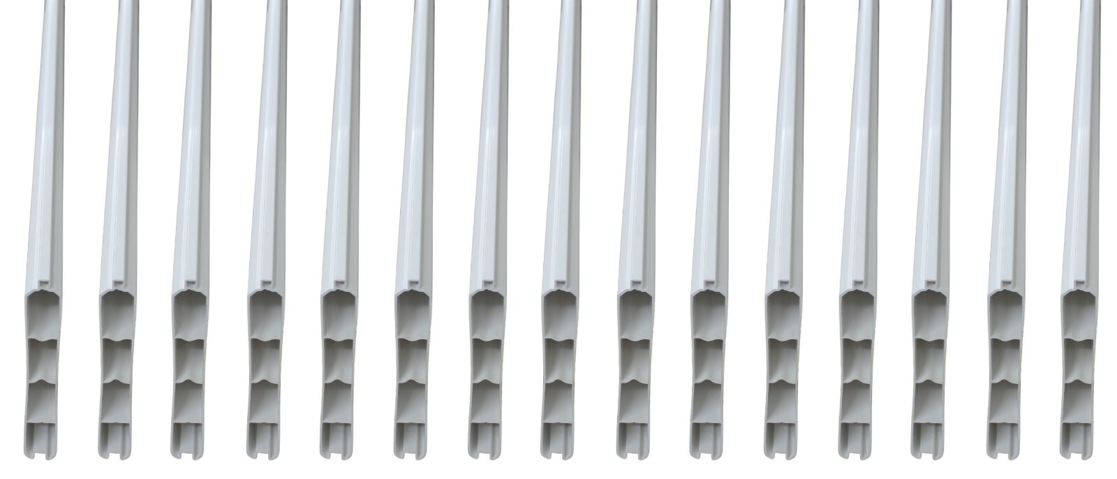 15 pack of 6ft Vinyl Privacy Fence Tongue & Groove Pickets 7/8"x62-1/4"