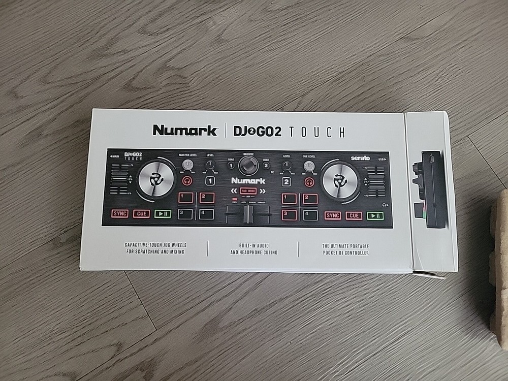 Numark DJ2GO2 Touch Pocket DJ Controller for Serato