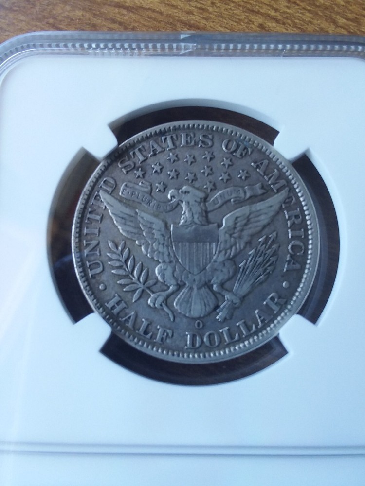 1909-O Barber Half Dollar, NGC VF-35