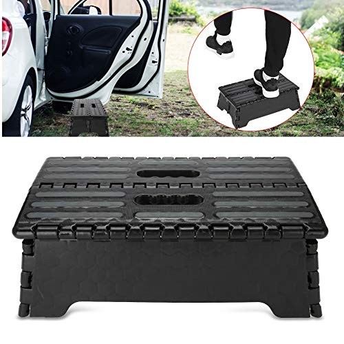 15" Folding Step Stool 330lb Capacity Anti-Slip One-Step Foldable Stool for A...