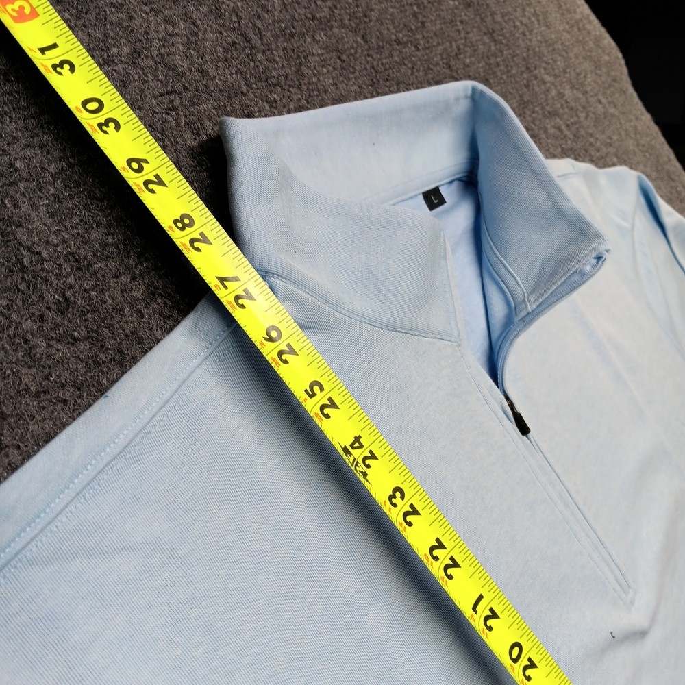 Turtleson wallace quarter-zip pullover Sky large original packaging
