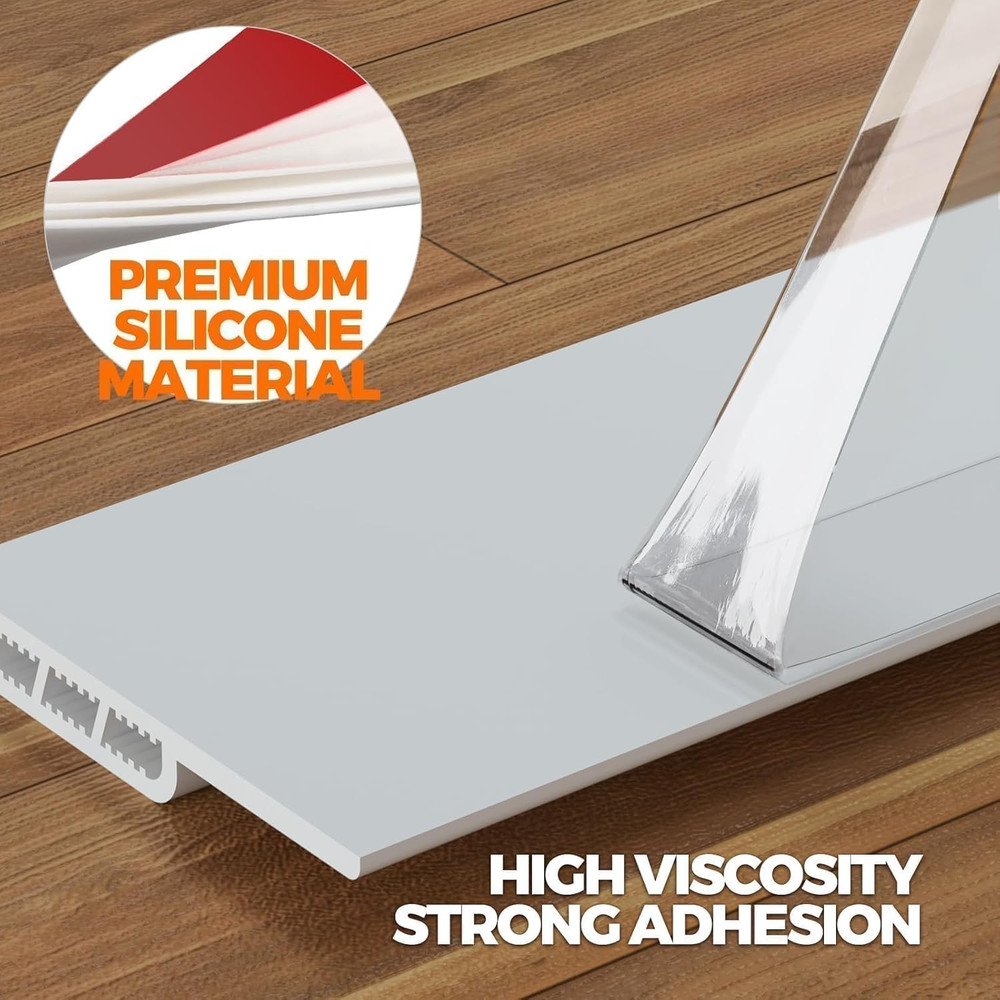 Door Draft Stopper - Insulating Under Door Blocker & Sweep