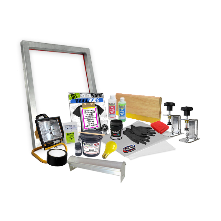 DIY Screen Clamp Screenprinting Screen Printing Starter Beginner Kit  00-6