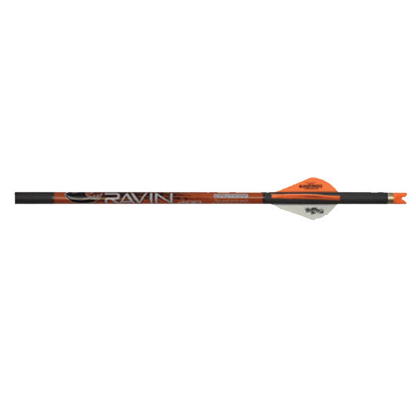 RAVIN ARROWS W/ ORANGE NOCKS .003 6 PACK