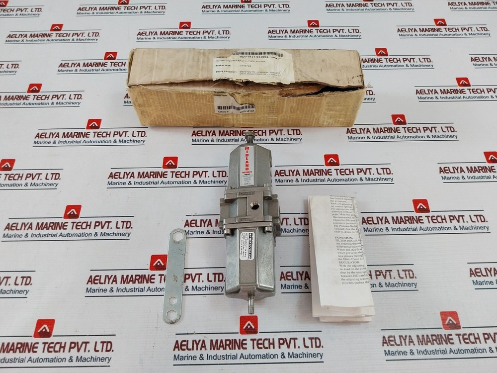 Midland 4FRMSV082A Stainless Steel Filter Regulator 20 Barg