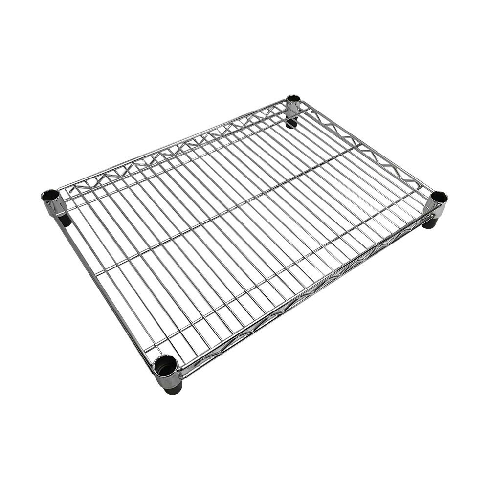 24'' x 18'' Metal Chrome Plated Wire Shelf Shelfing Rack Tier Layer Shelf