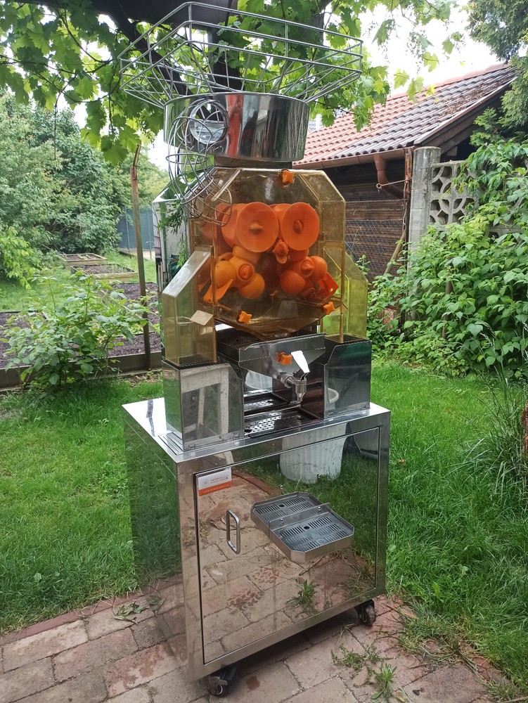 Maxima INOX orange squeezer