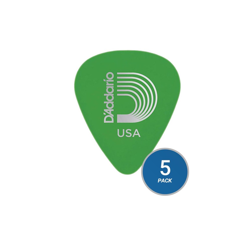 D'Addario Planet Waves 1DGN4 Duralin Medium Guitar Picks - 5-Pack