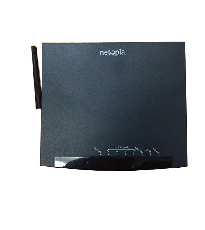 Netopia DSL2 4-port Wireless Ethernet Router Very Good