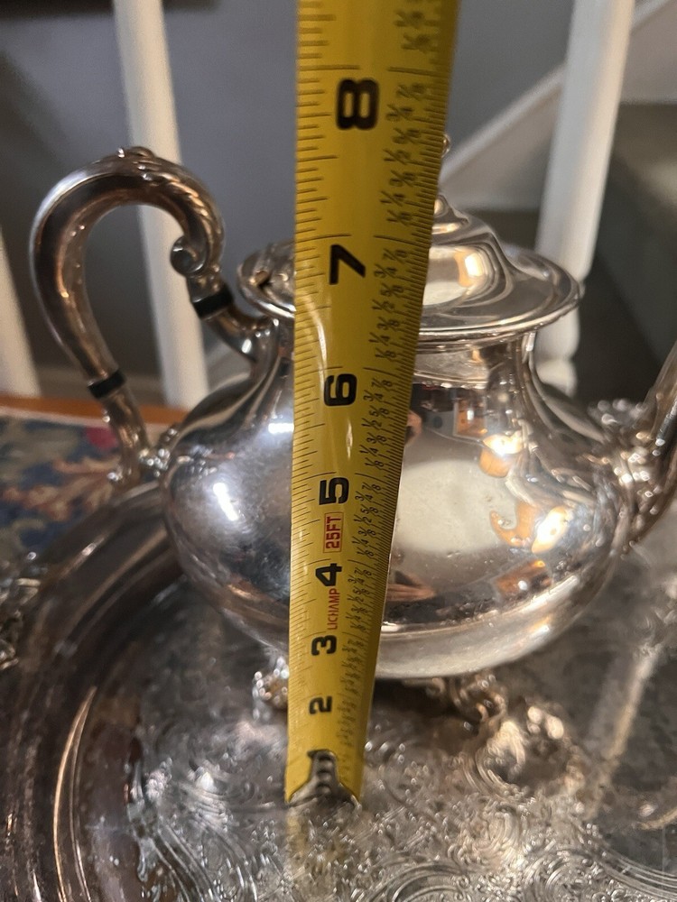 Reed Barton Regency Silver Plate Tea Service Set