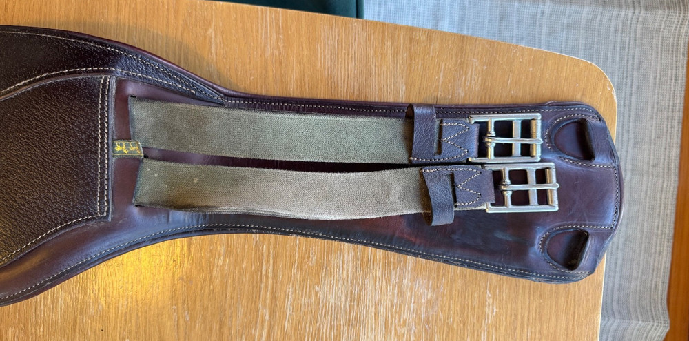 Devoucoux V-Strap Girth - Brown - 80 CM / 32"