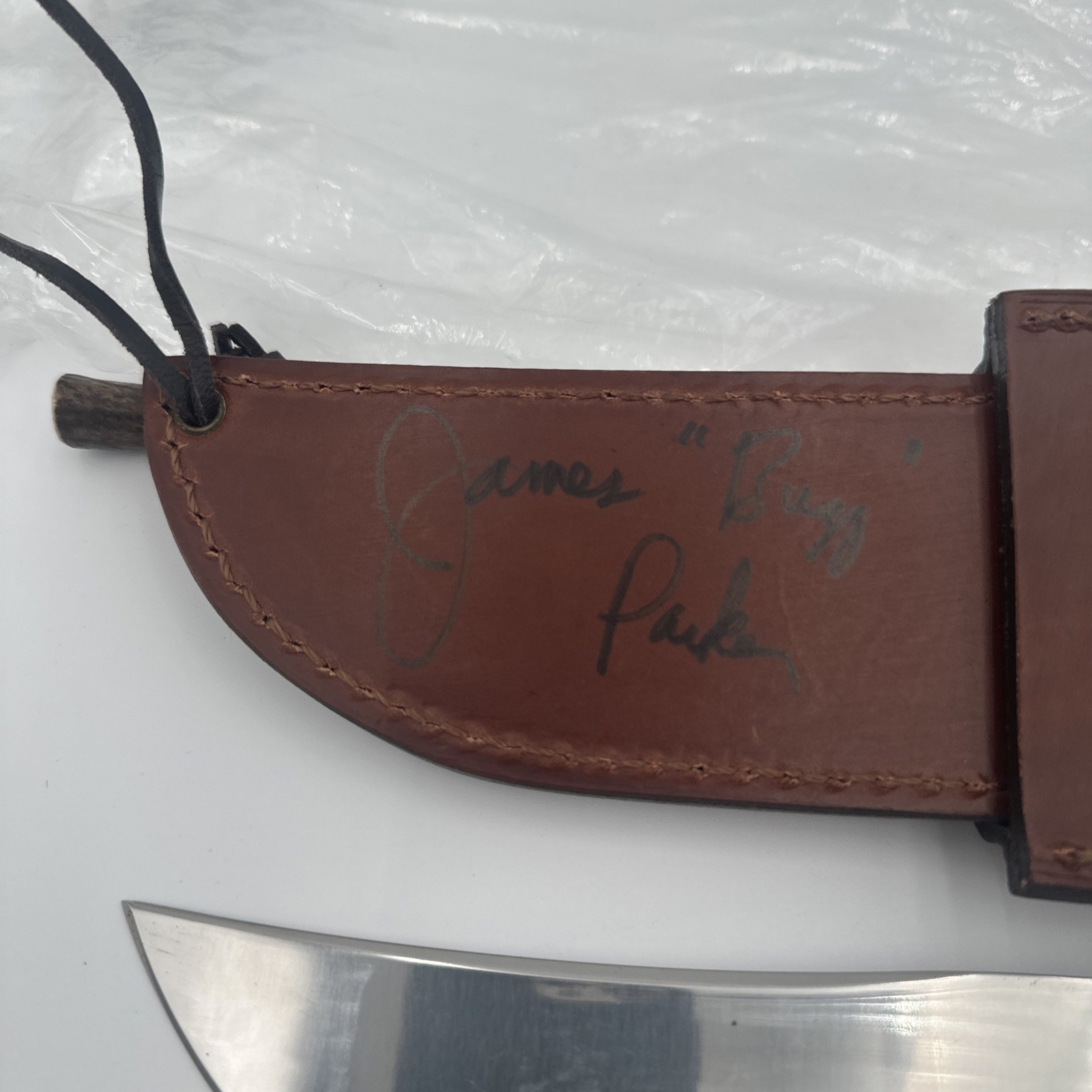 Bulldog Brand Bowie Stag Knife Limited Edition Handmade New