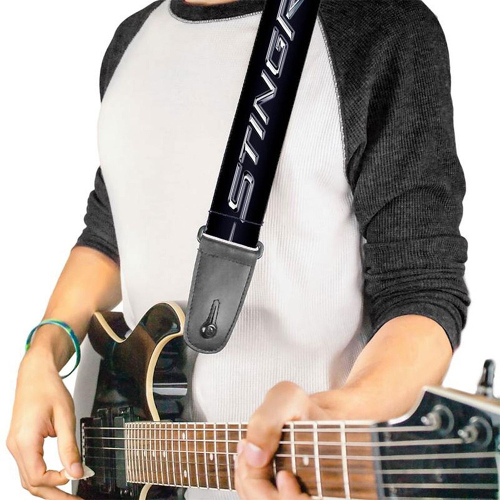 C7 Stingray Script Guitar Strap For 2014-2019 Corvette